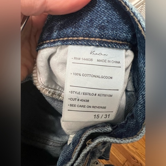 KanCan Mid Rise Boyfriend Style Jeans 15 | 31 Medium Wash - Picture 6 of 6